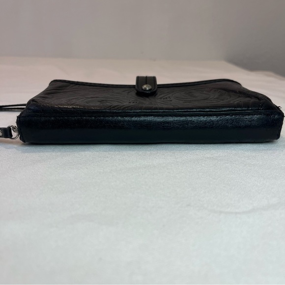 The Sak Embossed Black Leather Large Wallet - Picture 8 of 11